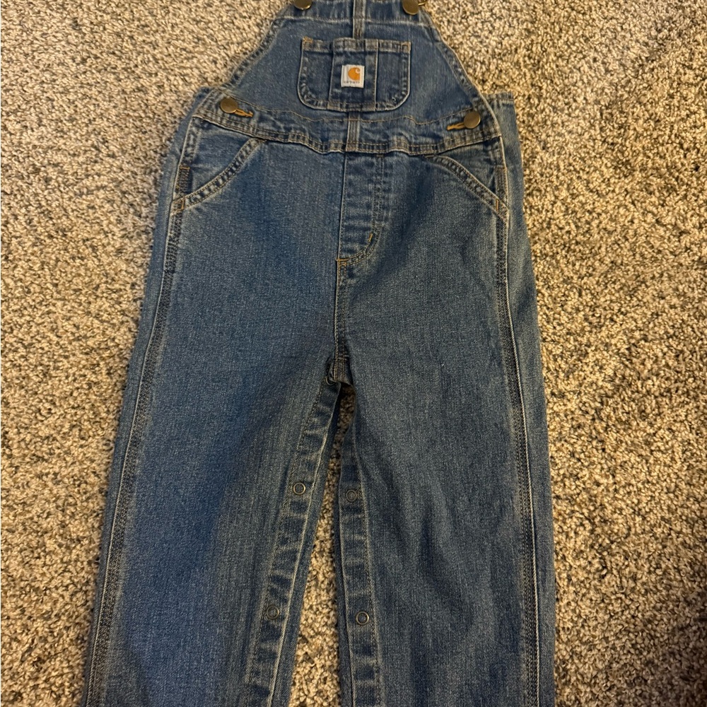 Carhartt Classic Blue Denim Overalls